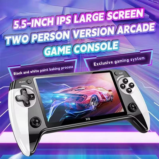 YLW 5.5 Inch HD Screen Handheld Game Console