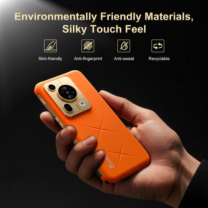 Fossibot F112 Pro 6.88‘’ Rugged Smartphone 5G Unlocked, 24GB+256GB 50MP+16MP 7150Mah MTK8788 Octa-Cora Processor